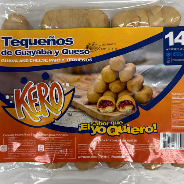 Tequeños de Guayaba y Queso-(Paquetes de 14)-$12