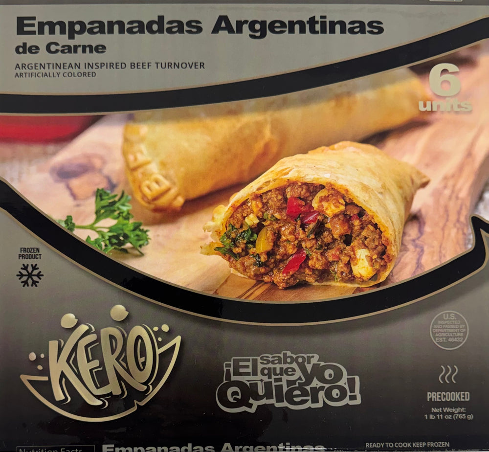 Empanada Argentina de Pollo-(Cada caja trae 6)-$14