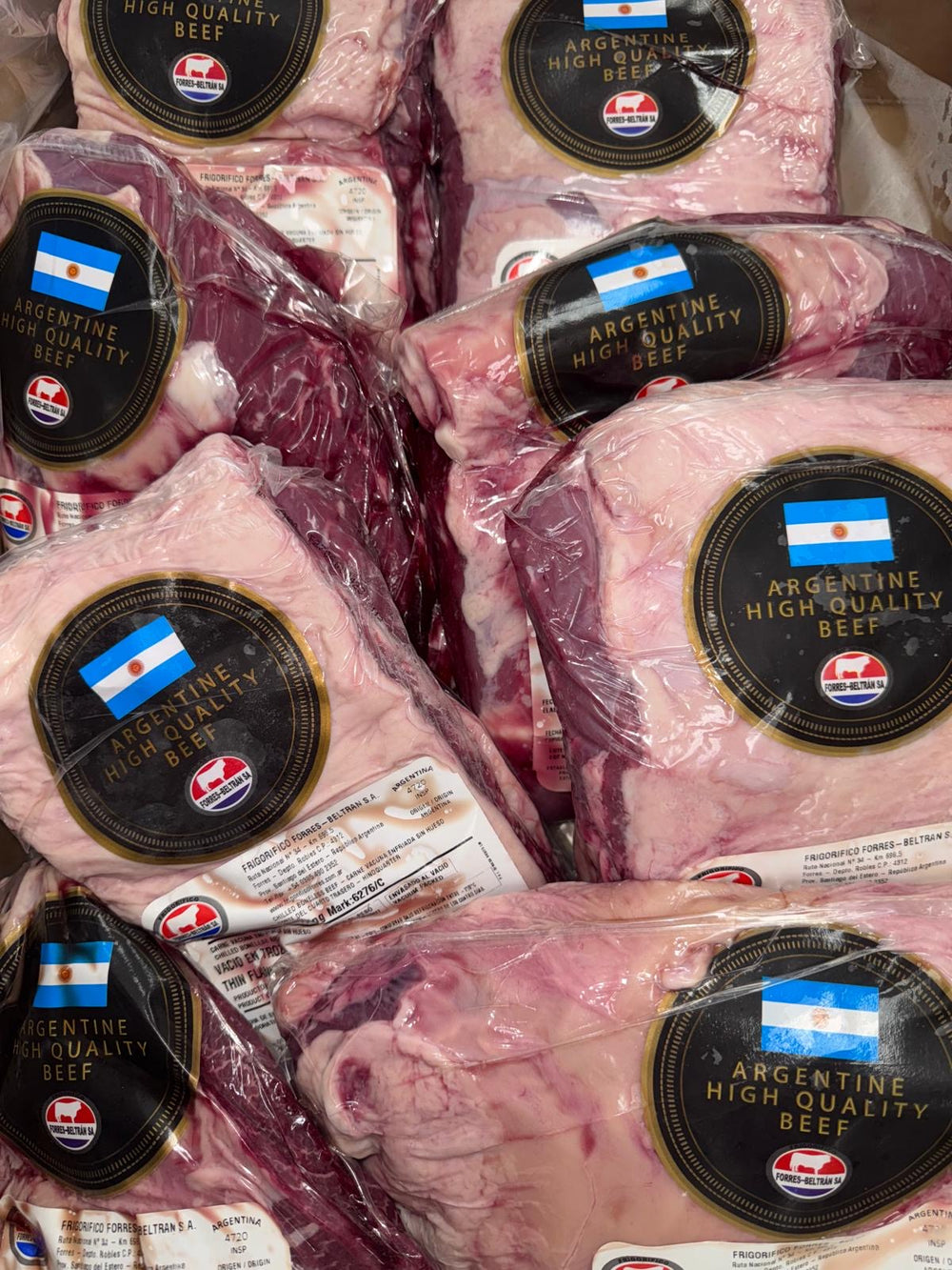 Vacio Argentino-Corte Porcionado(5-6lb)-$8.99/lb